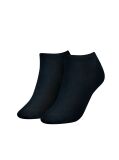 Blue 2-Pack Contrast Trainer Socks  Women
