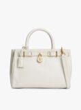 Beige The American Icon Leather Crossbody Mini Tote Bag  Women