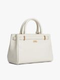 Beige The American Icon Leather Crossbody Mini Tote Bag  Women