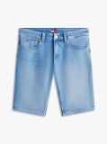 Denim Ronnie Τζιν Βερμούδα Σε Στενή Γραμμή Με Εφέ Ξεθωριασμένου  Άνδρες