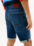 Denim Ronnie Faded Slim Denim Bermuda Shorts  Men