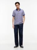 Multi Regular Fit Stripe Jersey Polo Shirt  Men