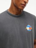 Μαύρο Άνετο T-Shirt Με Πίσω Signature Σχέδιο  Άνδρες