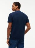 Μπλε Ottoman T-Shirt Με Waffle Πλέξη   Άνδρες