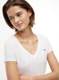 Beige V-Neck T-Shirt  Women