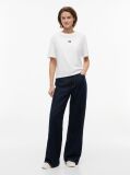 Beige Boxy Badge Tee  Women