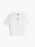 Beige Boxy Badge Tee  Women