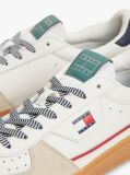 Άσπρο The Greenwich Δερμάτινα Sneakers Με Λογότυπο  Άνδρες