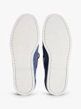 Blue Suede Boat Shoes  Men