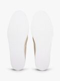 Μπεζ Slip-On Sneakers Από Canvas  Άνδρες