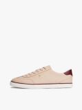 Ροζ Δερμάτινα Δετά Sneakers Με Μονόγραμμα  Γυναίκες