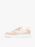 Multi Δερμάτινα Sneakers Με Σημαιάκι  Γυναίκες