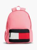 Pink Kids' Essential Signature Colour-Blocked Pocket Backpack  Kids Unisex