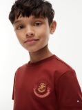 Red Shield Logo Appliqué T-Shirt  Boys