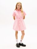 Multi Stripe Poplin Shirt Dress  Girls