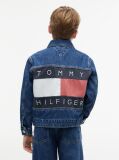 Denim Denim Trucker Τζάκετ Με Πίσω Σημαία  Παιδί Unisex