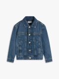 Denim Denim Trucker Τζάκετ Με Πίσω Σημαία  Παιδί Unisex