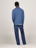 Blue 1985 TH Flex Regular Fit Long Sleeve Polo  Men