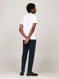 White Flag Embroidery Interlock Slim Fit T-Shirt  Men