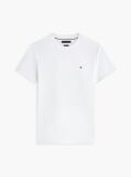 White Flag Embroidery Interlock Slim Fit T-Shirt  Men