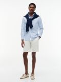 Μπλε Gingham Oxford Πουκάμισο Σε κανονική Γραμμή  Άνδρες
