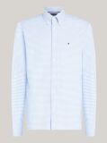 Μπλε Gingham Oxford Πουκάμισο Σε κανονική Γραμμή  Άνδρες