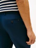 Blue Smart Casual Denton Straight Chinos  Men