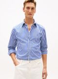Multi TH Flex Regular Fit Stripe Poplin Shirt  Men