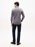 Black Slim Fit Micro Print Short  Men
