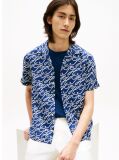 Multi Regular Fit Pure Linen Short Sleeve Shirt  Men