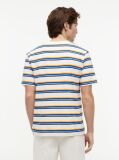 Multi Άνετο T-Shirt Με Ριγέ Σχέδιο  Άνδρες