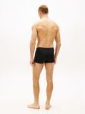 Black Essential Flag Embroidery Swim Trunks  Men