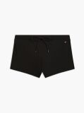 Black Essential Flag Embroidery Swim Trunks  Men