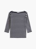 Multi T-Shirt Σε Slim Γραμμή Με Boat Λαιμόκοψη  Γυναίκες
