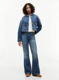 Blue Flag Horsebit Relaxed Denim Jacket  Women