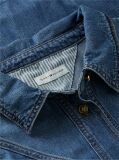 Μπλε Denim Πουκάμισο Σε Κανονική Γραμμή  Γυναίκες