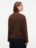 Brown Interlock Knit Relaxed Long Sleeve T-Shirt  Women