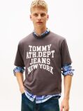 Grey 90s Crew Neck T-Shirt  Men