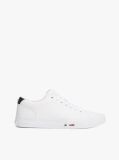 Multi Leather Logo Lace-Up Trainers  Men