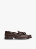 Καφέ Δερμάτινα Loafers Με Λεπτομέρεια  Άνδρες