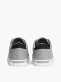 Γκρι Sneakers Από Canvas Με Ανάγλυφη Λεπτομέρεια  Άνδρες