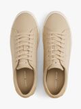 Μπεζ Sneakers Από Canvas Με Ανάγλυφη Λεπτομέρεια  Άνδρες