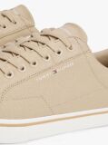 Μπεζ Sneakers Από Canvas Με Ανάγλυφη Λεπτομέρεια  Άνδρες