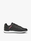Μαύρο Δερμάτινα Sneakers Με Signature Λεπτομέρεια  Άνδρες