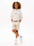 Beige Belted Woven Shorts  Boys