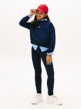 Blue Diamanté Flag Skinny Full Length Leggings  Girls