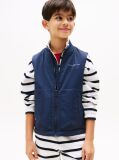 Blue Ultra Light Padded Packable Gilet  Kids Unisex