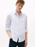 White TH Flex Regular Fit Print Shirt  Men