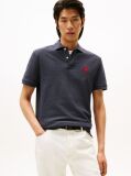 Blue TH Crest Regular Fit Pique Polo Shirt  Men