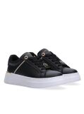 Μαύρο TH Monogram Δετά Sneakers  Κορίτσια